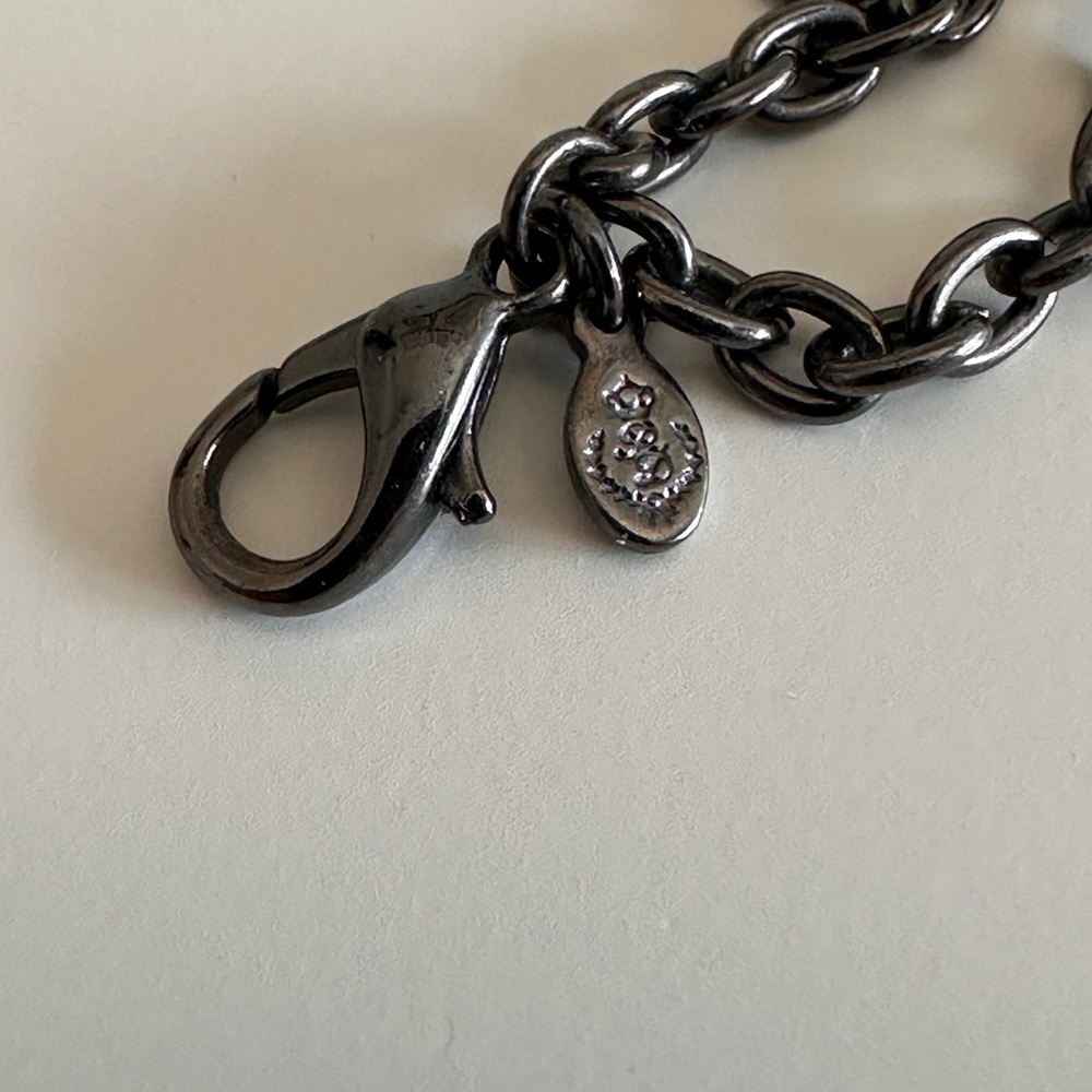 Dramatic Black Statement Necklace - image 5